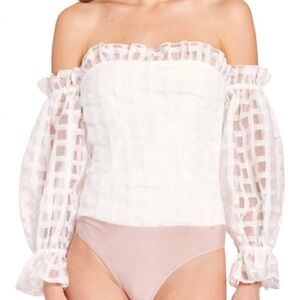 Amanda Uprichard Lynda Bodysuit